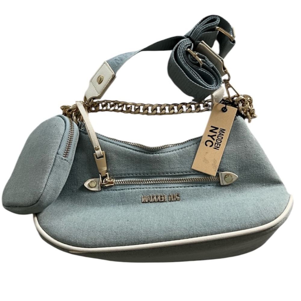 Denim Shoulder and/ or Crossbody Bag